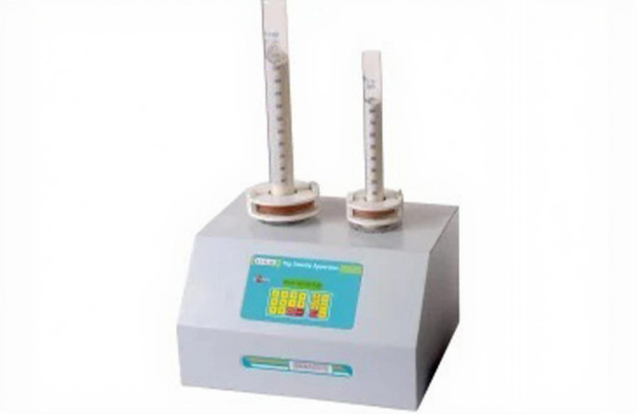 Bulk and tapped density tests