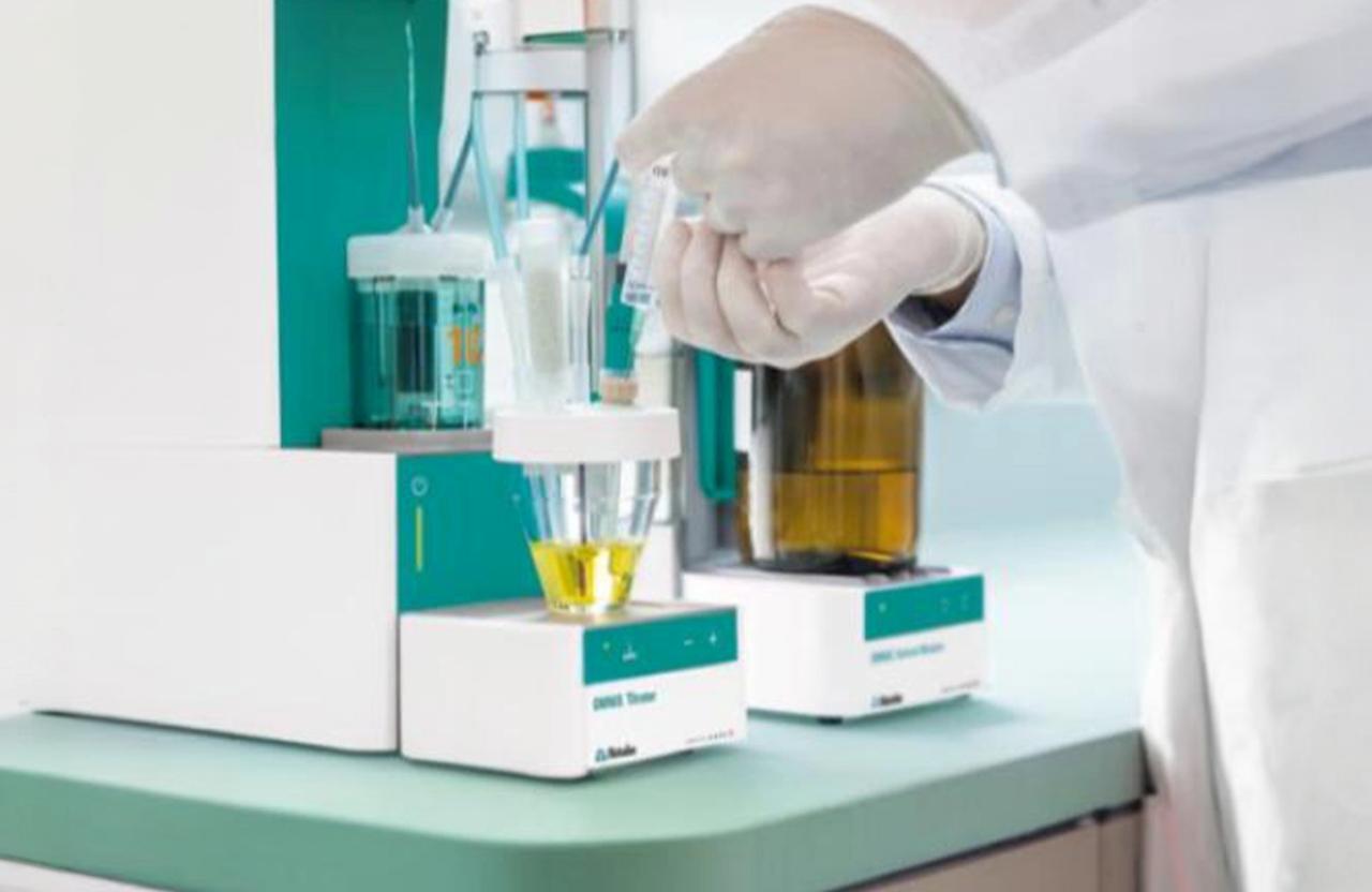 Water content by Karl Fischer