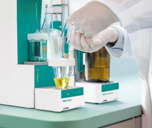 Water content by Karl Fischer